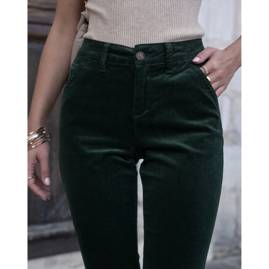 PANTALON CHINO EN VELOUR