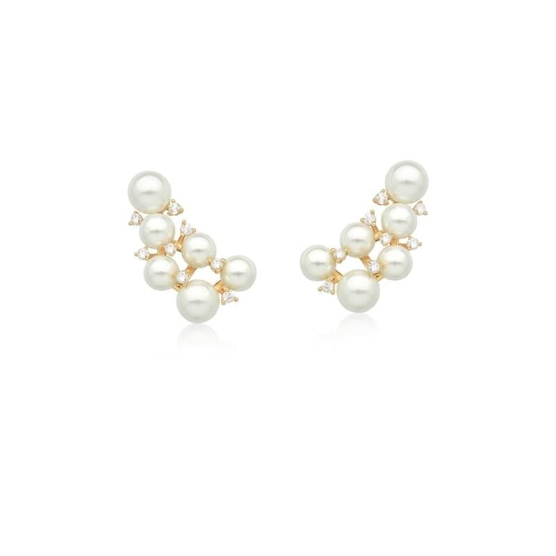 BOUCLES D'OREILLES PERLES