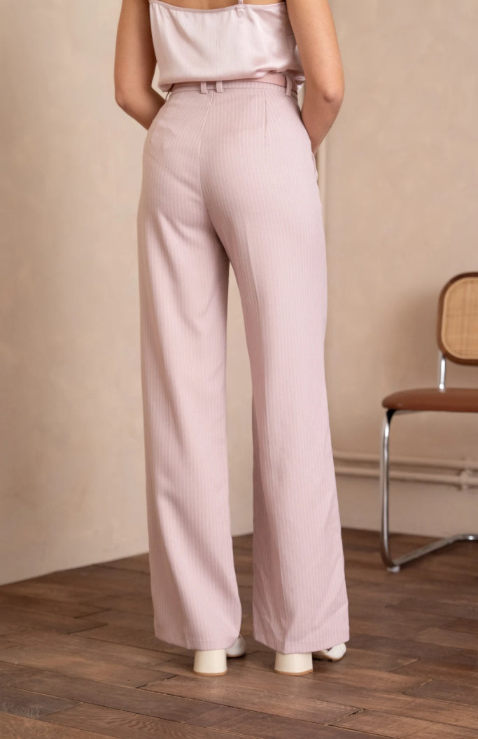 PANTALON À RAYURES VALENTINA